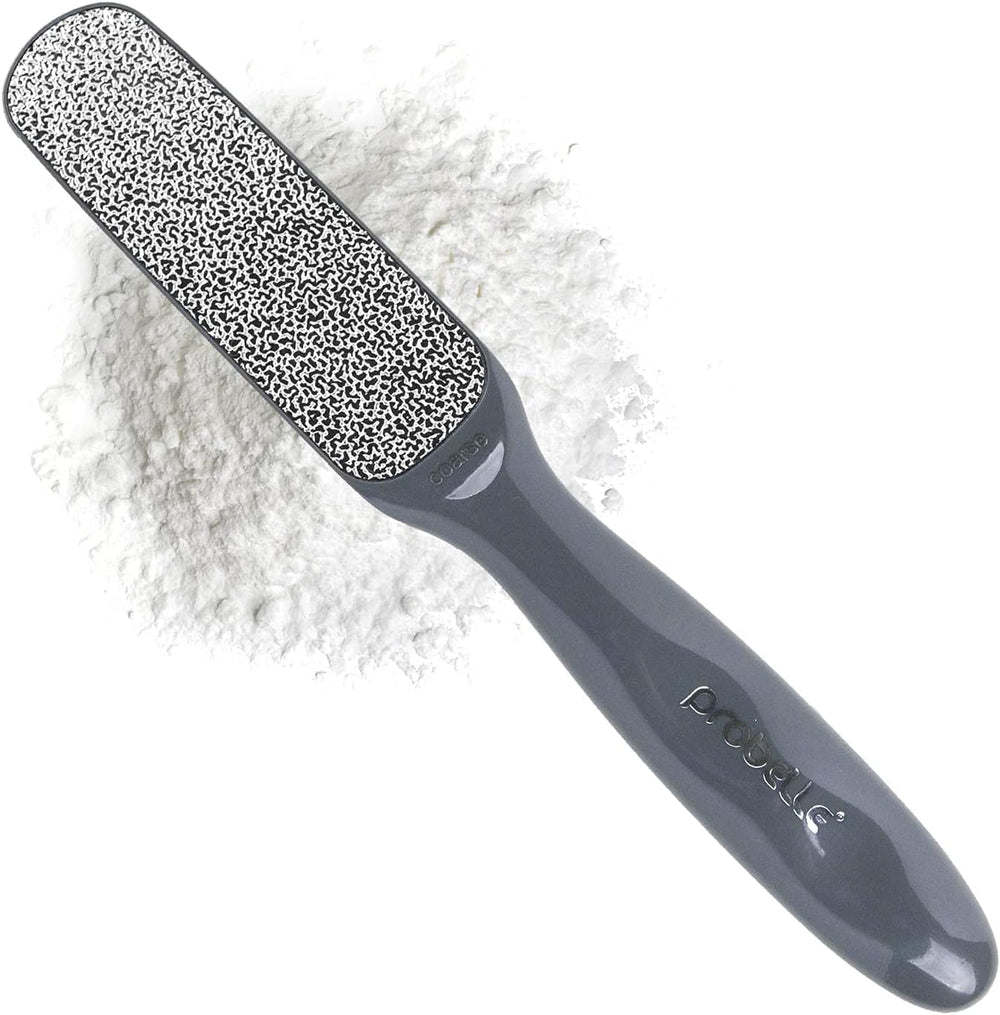 Probelle double-sided foot file coarse side for tough calluses smoothing heels