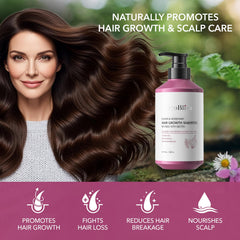 ProBliva onion-rosemary-shampoo bottle-front highlights biotin for stronger strands