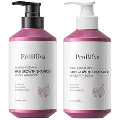 ProBliva onion-rosemary shampoo bottle pour for nourishing cleanse and healthier look