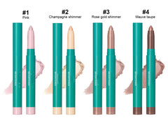 ProCover Eyeshadow Stick Rose Gold shimmer swatch for glamorous glow