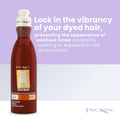 Prokpil Golden Copper hair apply routine suggests a creamy color-care ritual.