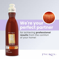 Prokpil Golden Copper regular-size packaging showcases easy at-home color maintenance.