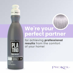 The Prokpil platinum maintenance mask dispense helps control usage and reduce waste.
