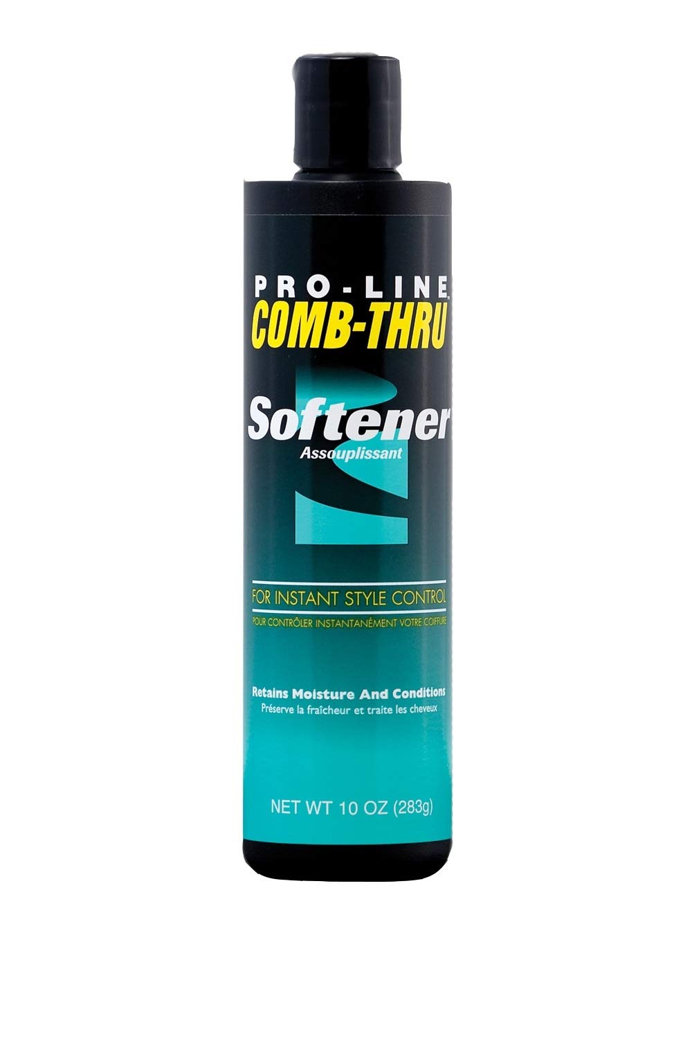 Pro-Line Comb-Thru Softener 10oz bottle with a 3-pack option for detangling ease