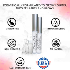 Pronexa Lavish Lash applicator brush demonstrates precise lash line application