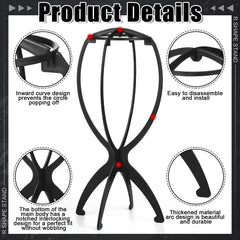 Prosuites wig nets and accessories keep wigs neat during storage.