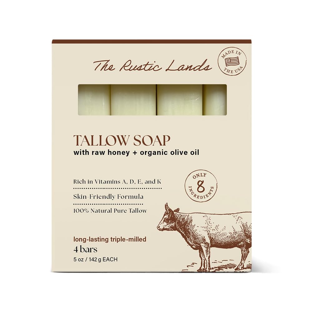 PROVENCE ESSENTIALS Rustic Lands soap set four bars ready for daily cleansing.