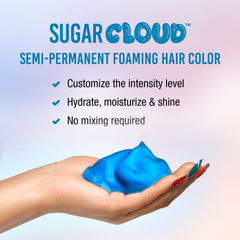 Punky Sugar Cloud foam texture close-up highlighting airy, even coverage