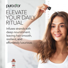 PURA D'OR Castor Oil strengthens nails and nourishes cuticles.