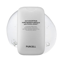 PurCELL 24/7 Colostrum Ampoule Mist bottle close-up highlighting premium packaging for hydration