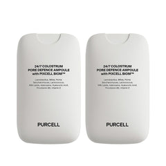 PurCELL 24/7 Colostrum Ampoule Mist bottle pour for quick priming and refresh.