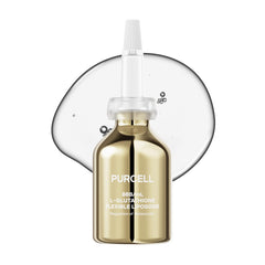 PurCELL 5% glutathione serum bottle promises radiant skin.