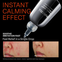 PURCELL Pixcell Biom drop-dispense highlighting precise application for calming hydration.