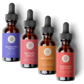 Pure Body Naturals serum-set-packaging showcases gift-ready presentation for optimal gifting