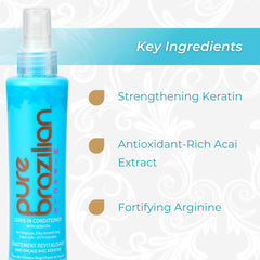Pure Brazilian application hands showing easy, even distribution.