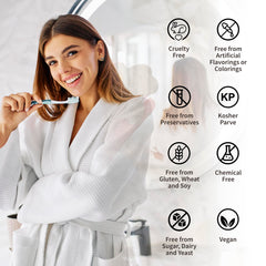 Pure Clay bentonite clay hair mask treatment for smooth, shiny hair.