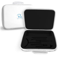 Pure Daily Care NuDerma travel case closed, protecting wands during travel.