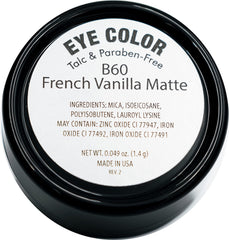 Pure Ziva Naked French Vanilla packaging highlights USA-made and vegan clean beauty.