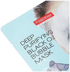 Purederm Charcoal pores deep cleanse closeup demonstrates cleansing benefits.
