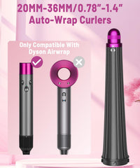 PUREGUST auto-wrap-curler assembly—hands-free curling for efficiency.