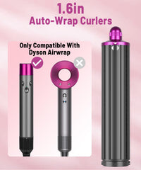 PUREGUST auto-wrap dual-rotation setup enables flexible styling and quick curl variations.