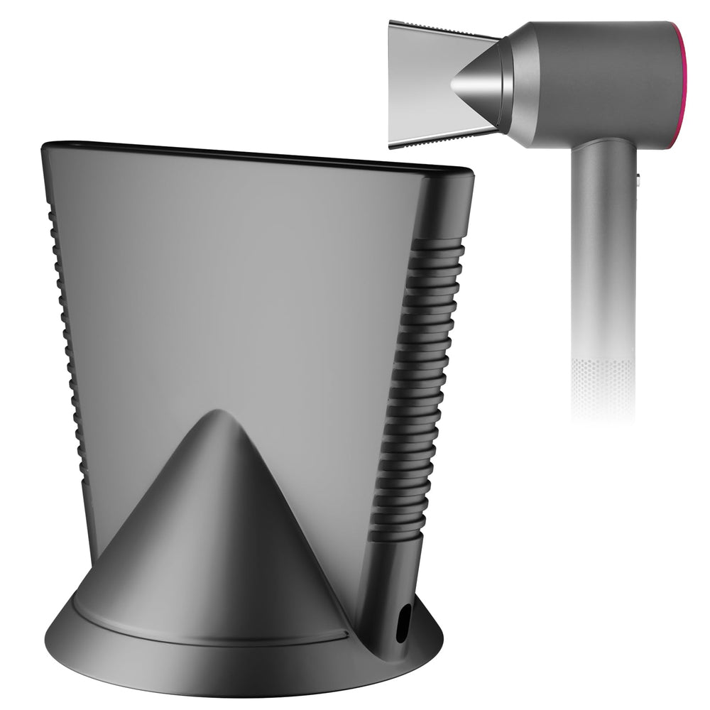 PureGUST Dyson Supersonic concentrator front view enables precise styling with focused airflow.