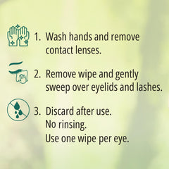 PureLID eyelid wipe cleanses by removing oil and debris for healthier lids.