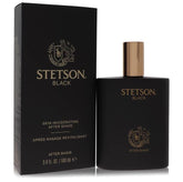 PureScents Stetson Black bottle front promotes daily confidence and masculinity.
