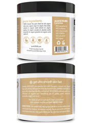 PureSCRUBS vanilla aroma bottle highlighting soothing spa-like scent