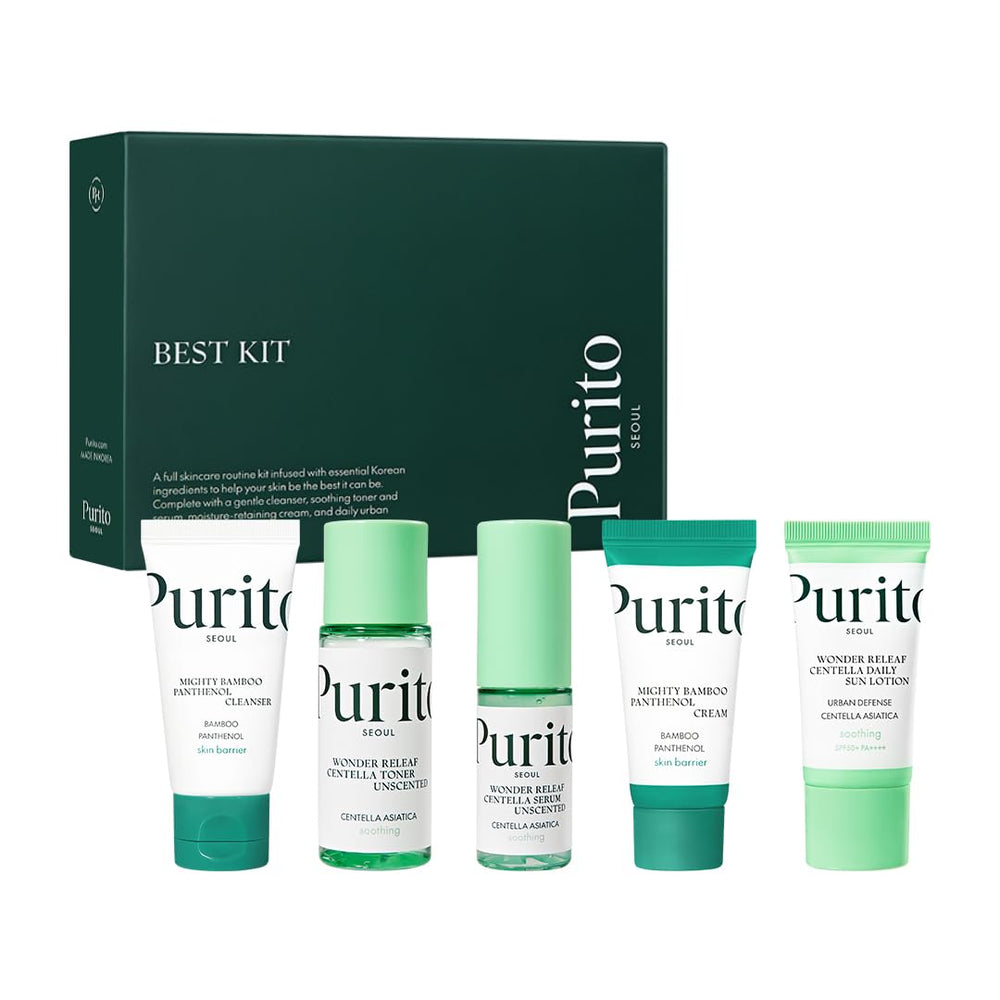 Purito Seoul Best Kit cleanser compact bottle—gentle daily cleansing for all skin types.
