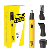 PURPLE GORILLA Gorilla Technique nose trimmer in hand for precise grooming