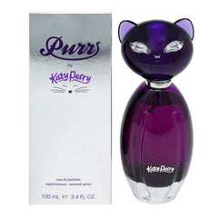 Purr by Katy Perry spray action demonstrates fine mist for balanced fragrance.