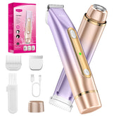PVBKZ 2-in-1 bikini trimmer dual head for quick grooming and precision on sensitive areas