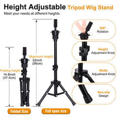 PWEOUKE table clamp stand demonstrates versatile workstation setup
