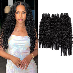 PXCPXC Burmese curly bundles packaging show quick volume and natural blend.
