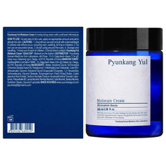 Pyunkang Yul Moisture Cream jar shows rich texture for lasting moisture.