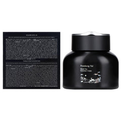 Pyunkang Yul PKY Black Tea Enriched Cream texture swatch shows rich, silky feel.