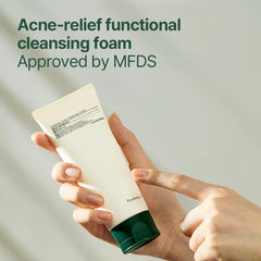 Pyunkang Yul PKY Calming Foam with Witch Hazel softens skin after cleanse.