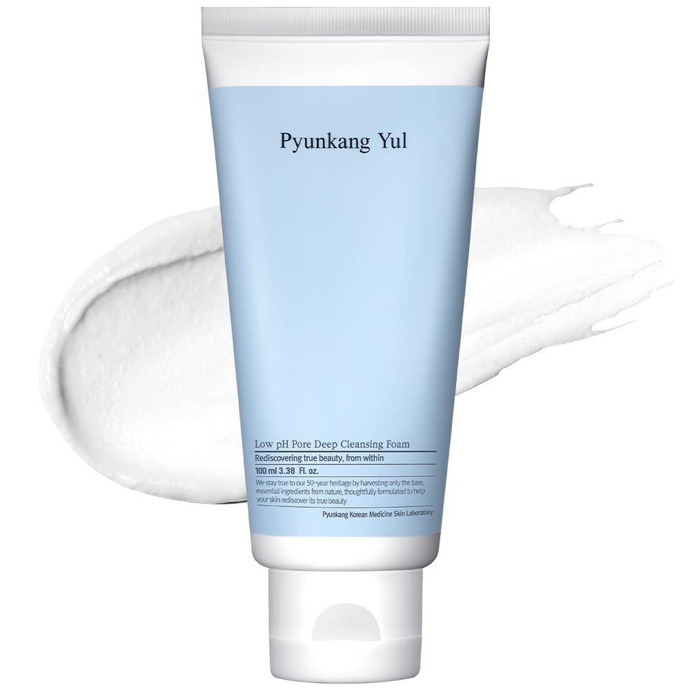 Pyunkang Yul PKY low pH foam bottle—gentle cleansing for sensitive skin