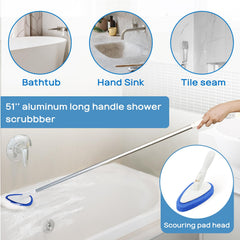 Qaestfy replaceable heads extend tool life for tile, tub, and grout