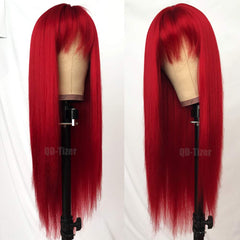 QD-Tizer heat-resistant synthetic hair maintains shine and style under styling heat for events.