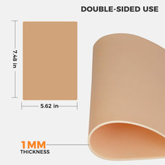 Qeqanazo ReelSkin sheets realistic dermis texture supports precise ink practice and feedback.