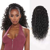 QGZ Ponytail Extension with soft texture for lightweight, natural length