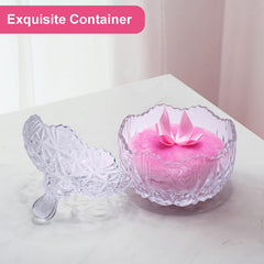 Qopoto soft crystal velvet puff delivers gentle, even application