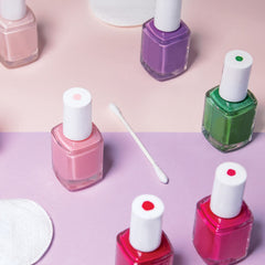 Q-tips cotton swabs cleaning delicate items and hard-to-reach spaces.