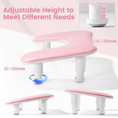 Quaferen arm rest rotating slot keeps the pillow secure during use.