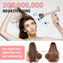 Quico hair dryer with concentrator nozzle for precise airflow