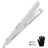 Quico Hair Straightener front view — sleek design for quick, salon-worthy styling.