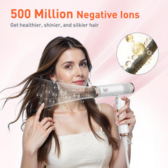 Quico travel hair dryer foldable handle for compact packing