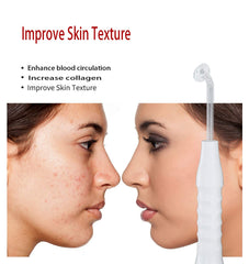 Quiet&Far high-frequency wand designed for travel and at-home routines.